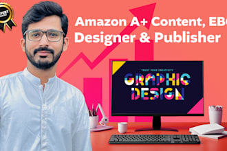 graphic designing, ebc, storefront creation for amazon