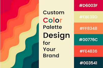 design a custom color palette for your brand