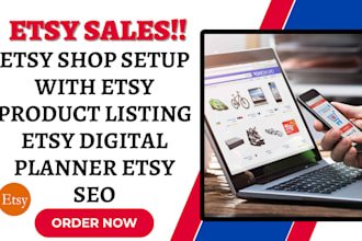 do etsy shop setup with etsy product listing etsy digital planner etsy sales