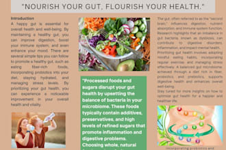 write my own ideas about health and fitness article