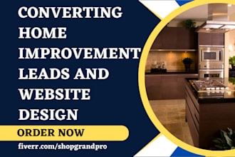 generate home improvement home remodeling home renovation service leads website