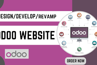 develop design install migrate revamp fix update customize your odoo website