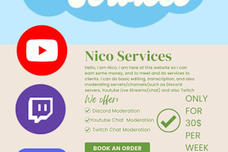 moderate your discord server youtube chat and twitch chat