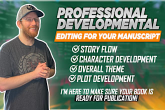 be your professional developmental book editor