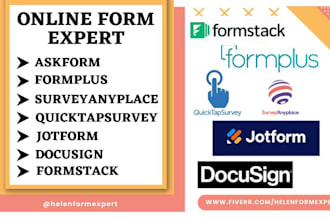 setup askform formplus surveyanyplace quicktapsurvey jotform docusign