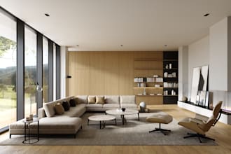 create an interior design and realistic render for you
