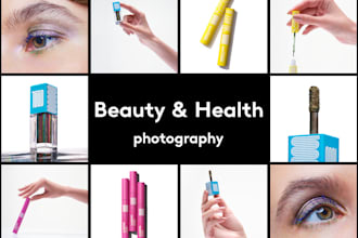 photograph beauty products with a clean aesthetic