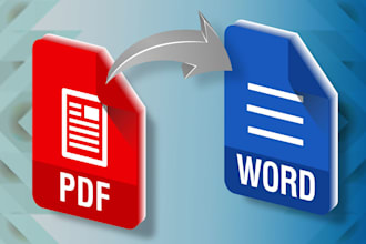 convert pdf to word and word to excel