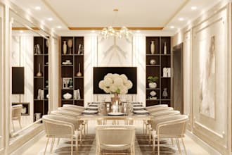do the interior and exterior design of your object