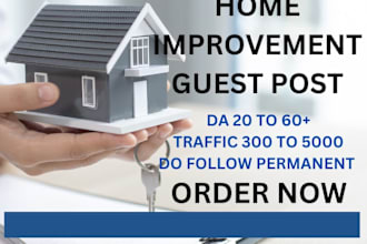 do home guest post service, HQ home improvement backlinks