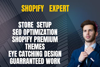 expert shopify store creation , SEO , product listing