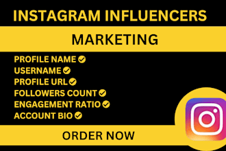 find the best instagram influencers for influencer marketing