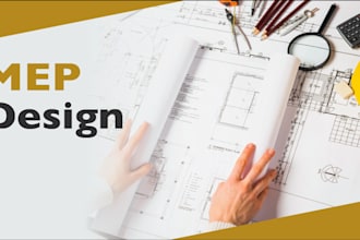 draw professional electrical, plumbing and fire fighting layout design