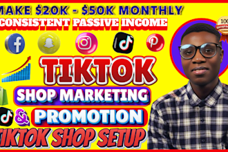 setup, fix tik tok shop, tiktok dropshipping, facebook shop, tiktok affiliate
