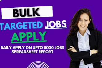 search and apply on bulk jobs on your behalf