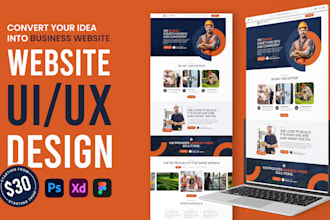 do figma website design, figma design website, website UI design