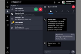 twilio agent helpline task router CRM