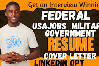 write federal, military, government, usajobs, ats resume