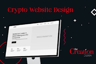 build crypto website development, design nft market place development