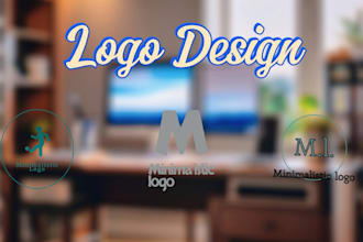 create minimalistic logo in color