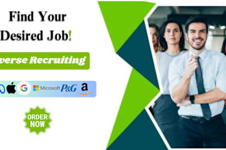 provide a reverse recruiting to find your desired job