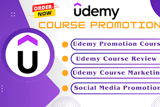 do udemy course promotion, online course promotion