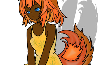 draw manga characters, including furries and nsfw work