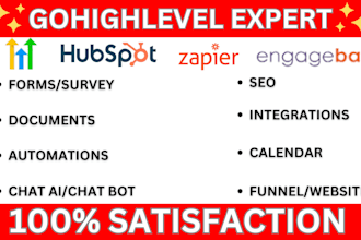 be gohighlevel landingpage form salesfunnel automation membership expert