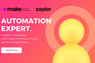 set up and fix make com api, integromat made com pabbly make zapier automation