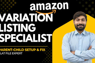 fix amazon flat file and variation listing issues like an expert