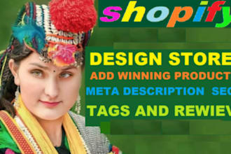 add winning products to shopify store