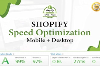 speed up your website optimization for wordpress shopify store ranking