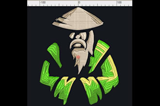 do logo embroidery digitizing design or your file into emb,dst,pesin1hr