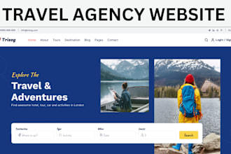 travel agency website travel website travel tour website travel agency website