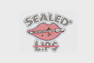 do embroidery design digitizing in dst pes file in 2 hours