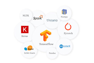 machine and deep learning task in python and rstudio
