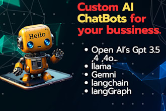 create ai tools, chatbots and automation