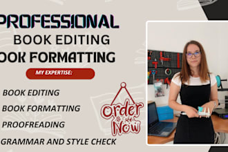do book editing proofreading book formatting for fiction ebook nonfiction ebook