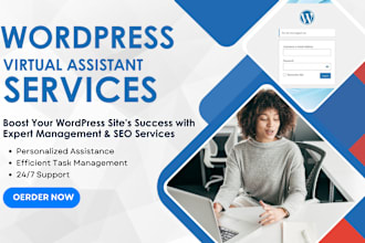 be a professional wordpress virtual assistant expert website management SEO