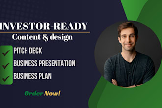 create your investor ready pitch deck