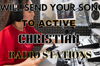 air your gospel christian song on 6k christian college radio station