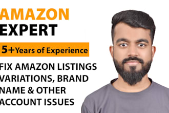 fix or remove any amazon listing errors, variation issue or violations