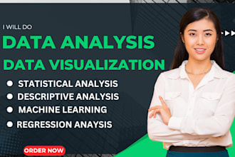 do data analysis and visualization task using python and r programming