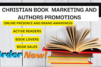 do christian book promotion and christian ebook marketing to increase sales