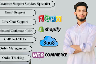 provide customer support services including  email, live chat, and phone