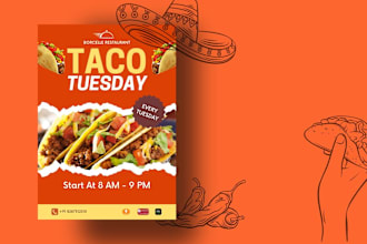 design a flyer social media post etc to showcase your product