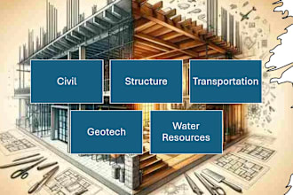 do civil,structure,transportation,soil,water resources engineering projects