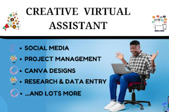 do creative virtual assistant, administrative, legal, software management va