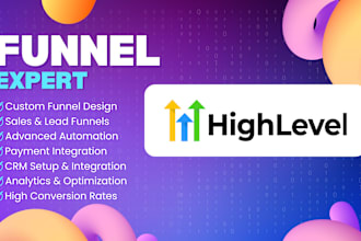 make go high level funnel go high level landing page ghl automation