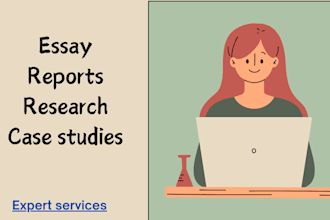 do urgent research projects, case studies, reports and summaries in mla